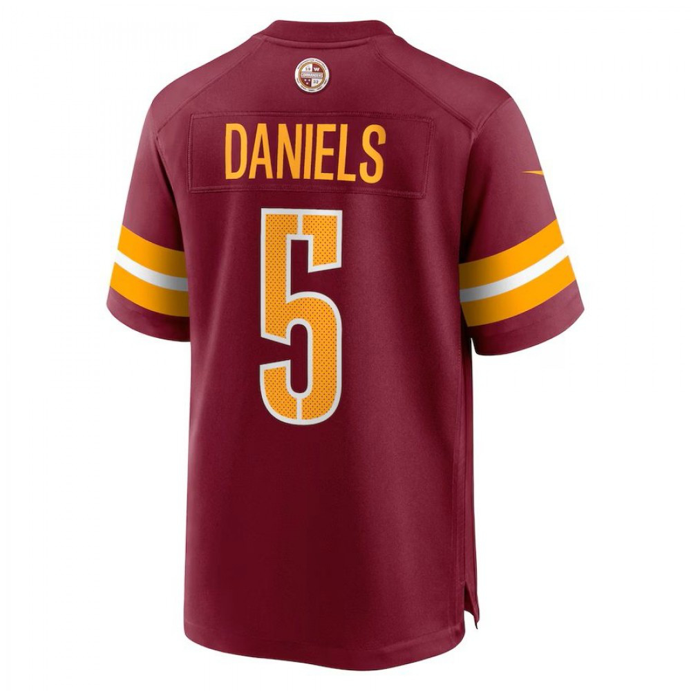 Jayden Daniels Washington Commanders Nike Vapor Untouchable Limited Jersey - Burgundy-GridironStore